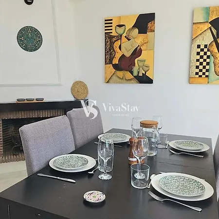 Ferienhaus Sea View Townhouse, Pool, Bbq & Workspace - Magnolia Torremolinos